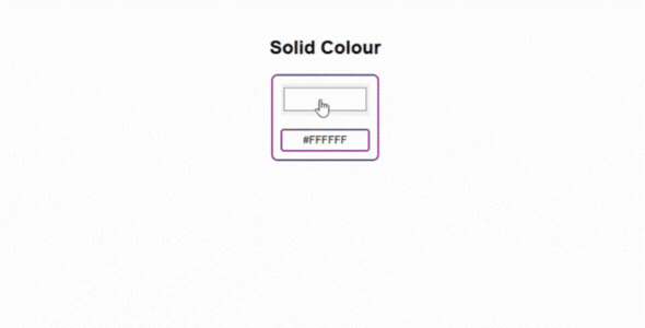 Portrait Solid Color Picker Feature Demo